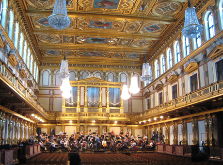ウィーン楽友協会大ホール 響きの美しさと拡がりのある音空間